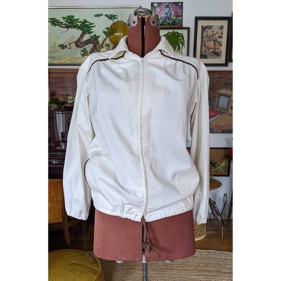 70s 80s Vintage Jacket - Lightweight Sporty Jacke… - image 5