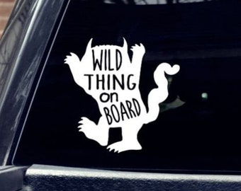 Wild Thing Auto-Aufkleber