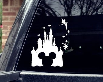 Disney Castle Car Decal