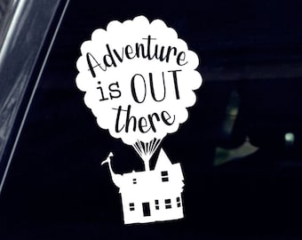 UP Car Decal - Adventure is Out There