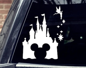 Disney Castle Car Decal