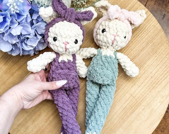 Bunny Stuffed Animal Doll, Rabbit Plush, Baby Shower Gift, Baby Nursery Decor, Toddler Toy, Handmade Stuffed Animal, Bunny Nursery Room