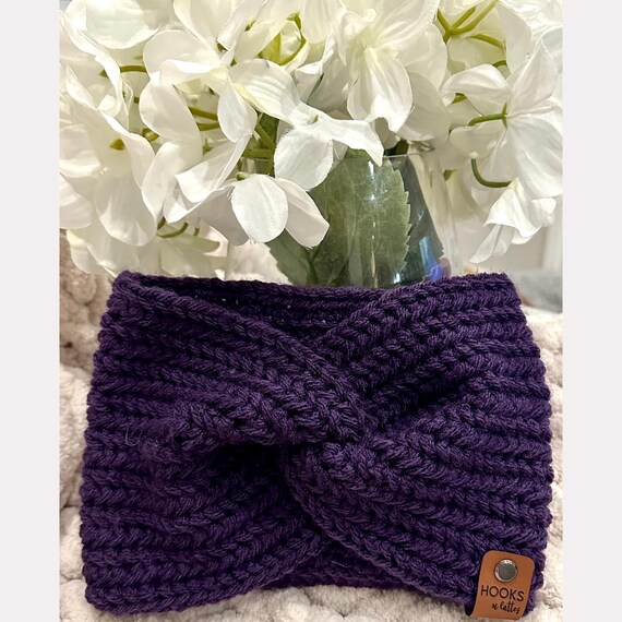 Adult Crochet Ear Warmer – Cozy Winter Headband
