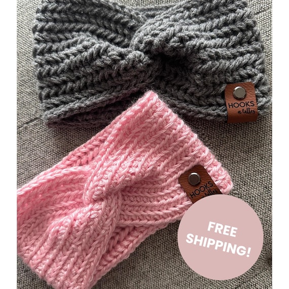 Toddler (1-3 Years Old) Ear Warmer, Cozy Handmade Fall and Winter Fashion Accessories, Cute and Trendy Baby Headband for Little Girls