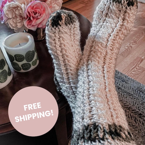 Lounge Reading Slipper Socks, Cozy Footwear, Gifts for Her, Loungewear, Trendy Socks, Fall and Winter Fashion Accessorie