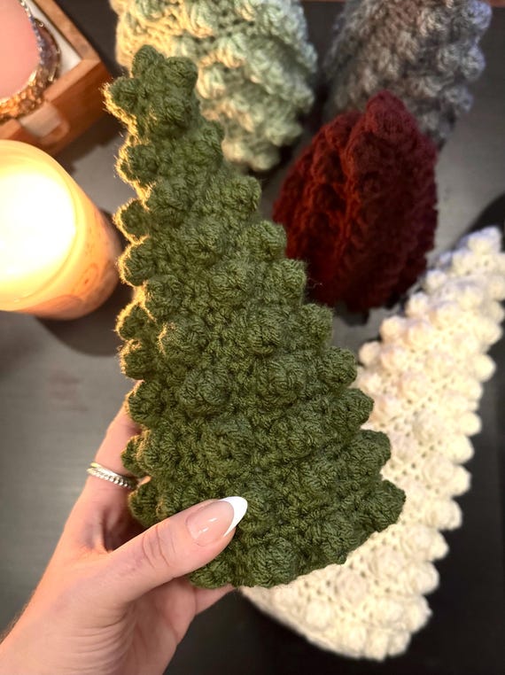 Crochet Christmas Tree Ornament: Handmade Holiday Decor
