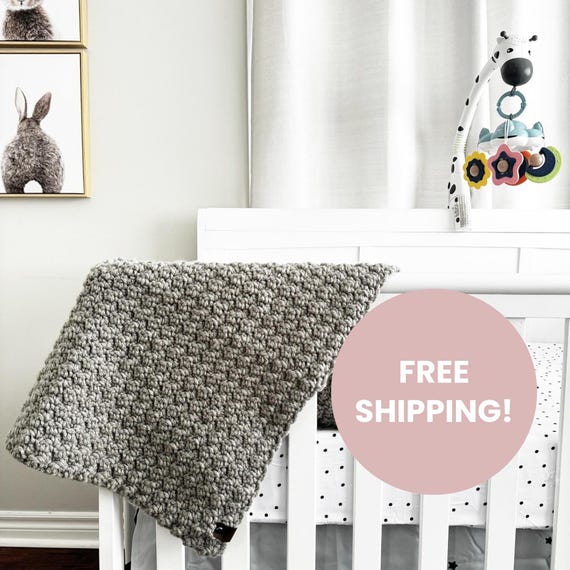 Handmade Crochet Baby Blankets – Soft, Cozy & Perfect for Newborns