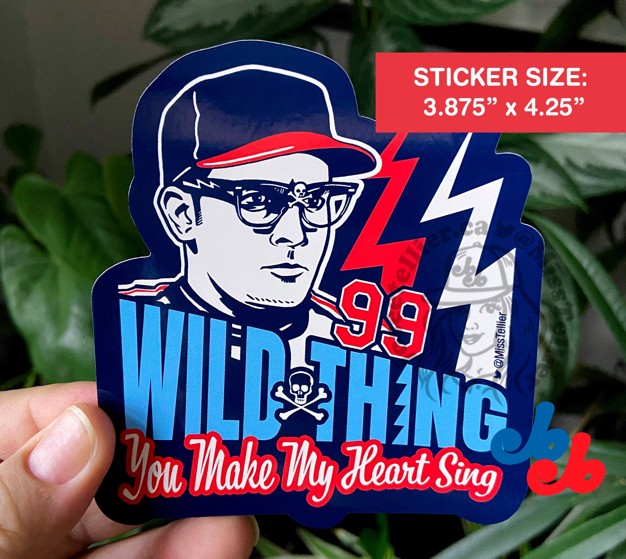 WILD THING Vinyl Sticker - Etsy