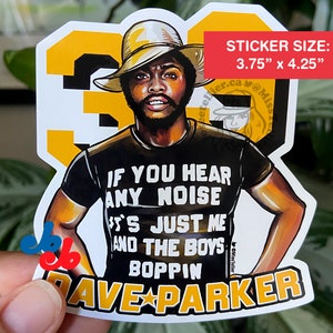 BOPPIN PARKER- vinyl sticker