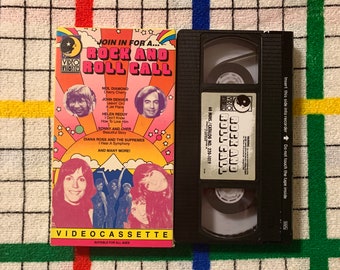 Vintage 90's Rock and Roll Call Compilation of Performances TV Show VHS