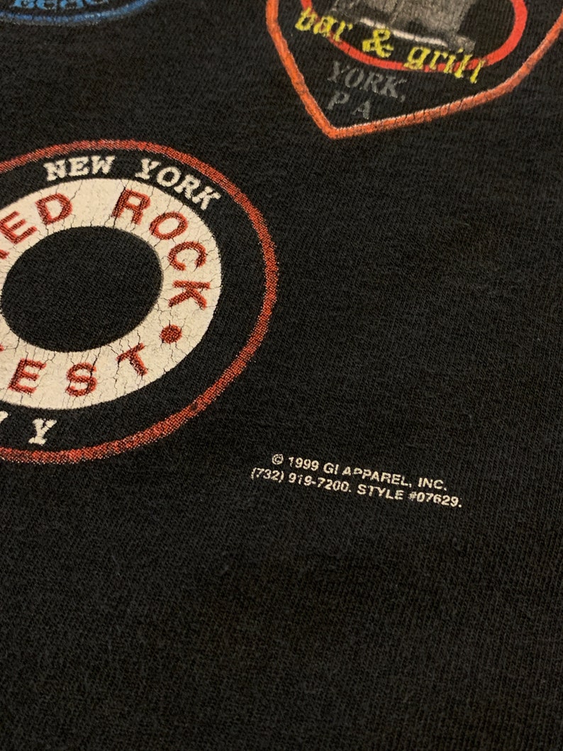 Vintage 90's Famous Biker Bars Sturgis Harley Davidson Etsy