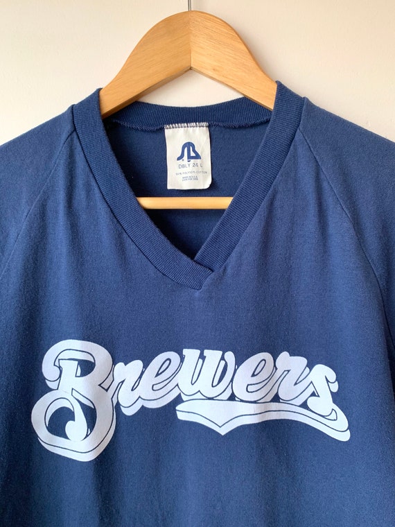 vintage brewers jersey