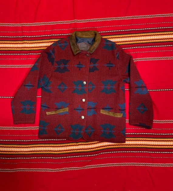 Vintage Woolrich for woman southwestern wool coat