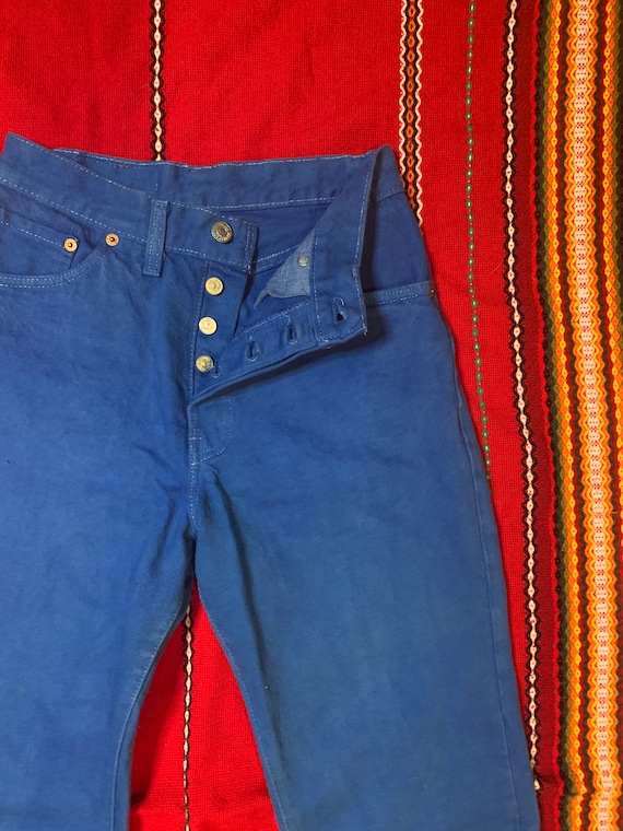 Vintage 70's 80's 501 Levis button fly denim jeans