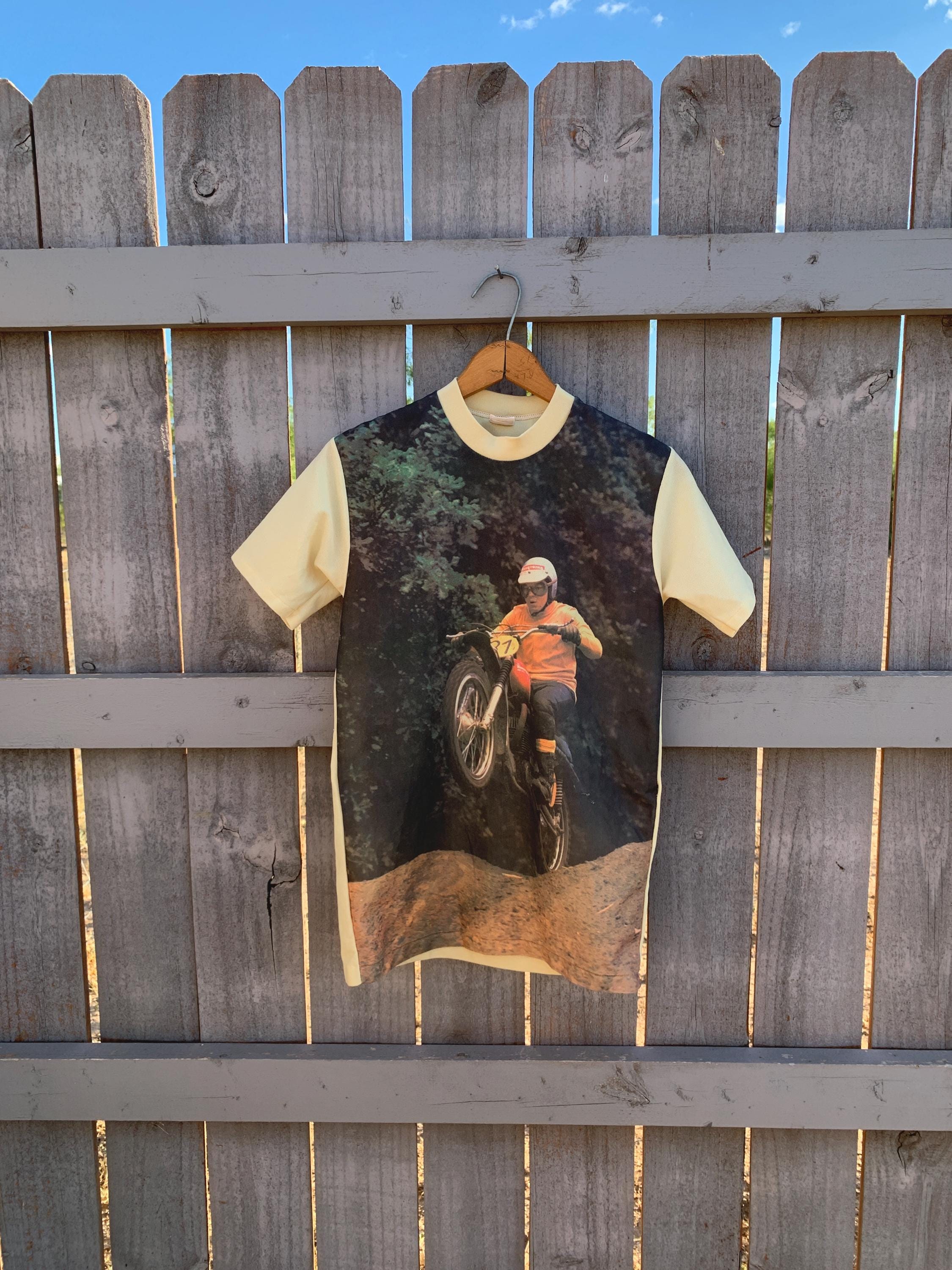 70s Motocross Shirt - Etsy
