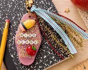 Teacher Appreciation Key Chain