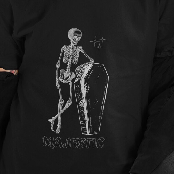mens skeleton tee