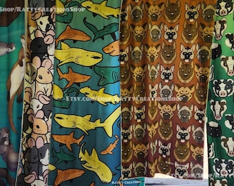 Animal Art Beach Towel - Lightweight Quick Dry Polyester