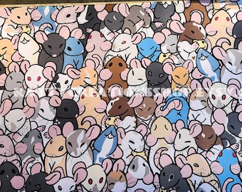Rat Playmat/Deskmat/Mousepad