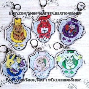 Digital Monsters wave 3 Acrylic charms keychain