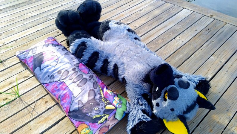 Riptide Hyena/Shark Dakimakura Large Body Pillow Case | Etsy