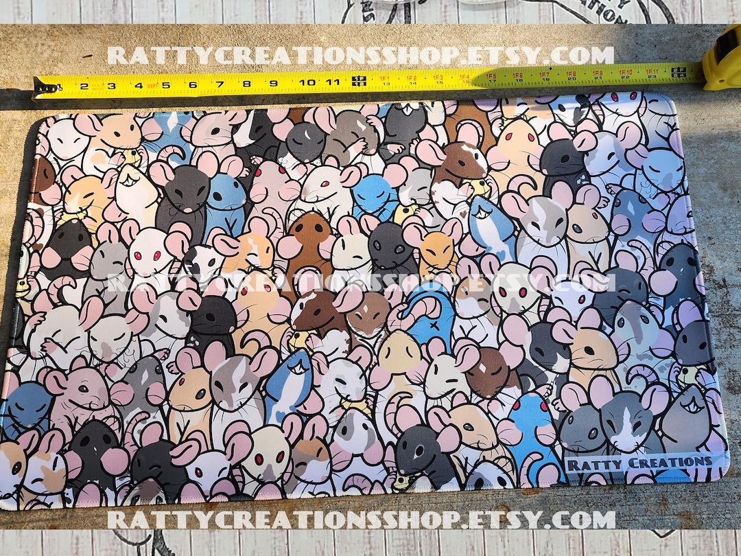 Rat Playmat/deskmat/mousepad - Etsy