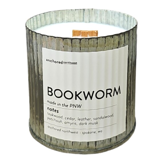 Bookworm | Book Lover Candle | Book Lover Gift | Book Candle Scent | Book Inspired Candle | Literary Candle | Gifts for Bookworms