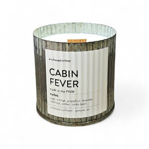 Cabin Fever Wood Wick Candle