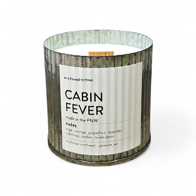 Cabin Fever Wood Wick Candle