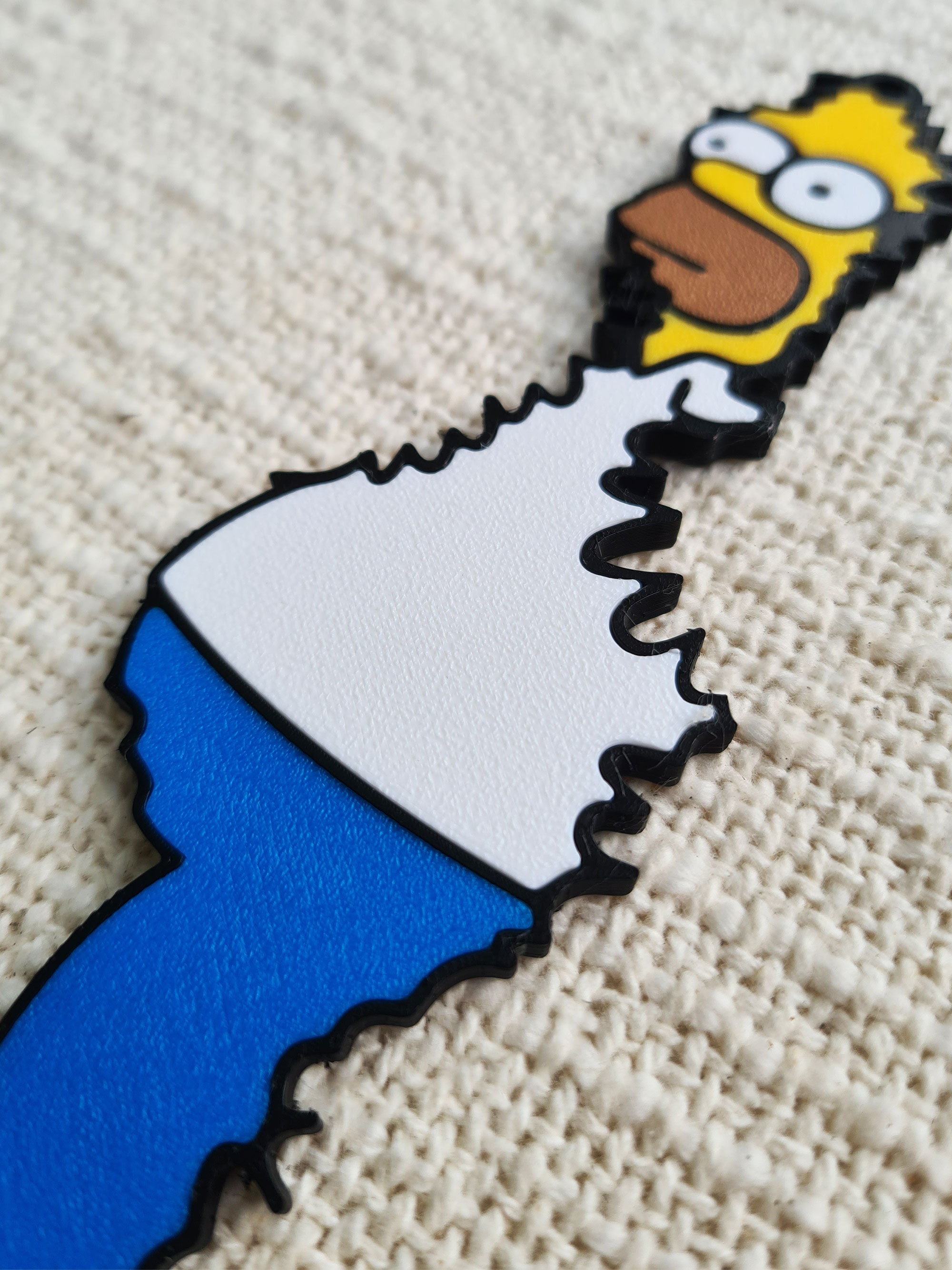 Calza Natalizia Wondapop Homer Simpson 50 Cm Con Applique 3D - Decorazione Originale Per Albero E Camino, Regalo Perfetto Per Fan Dei Simpson
