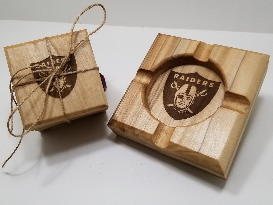 Personalized Cigar Ashtrays Real Hardwood Etsy