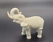 Lenox Hand Crafted Porcelain Circus Elephant Figurine Ivory White Gold Trim 1 1 4 quot x 2 1 4 quot x 3 5 8 quot Collectible Vintage