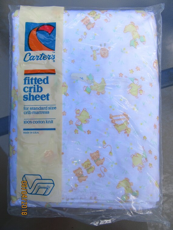 carter's jersey knit crib sheets