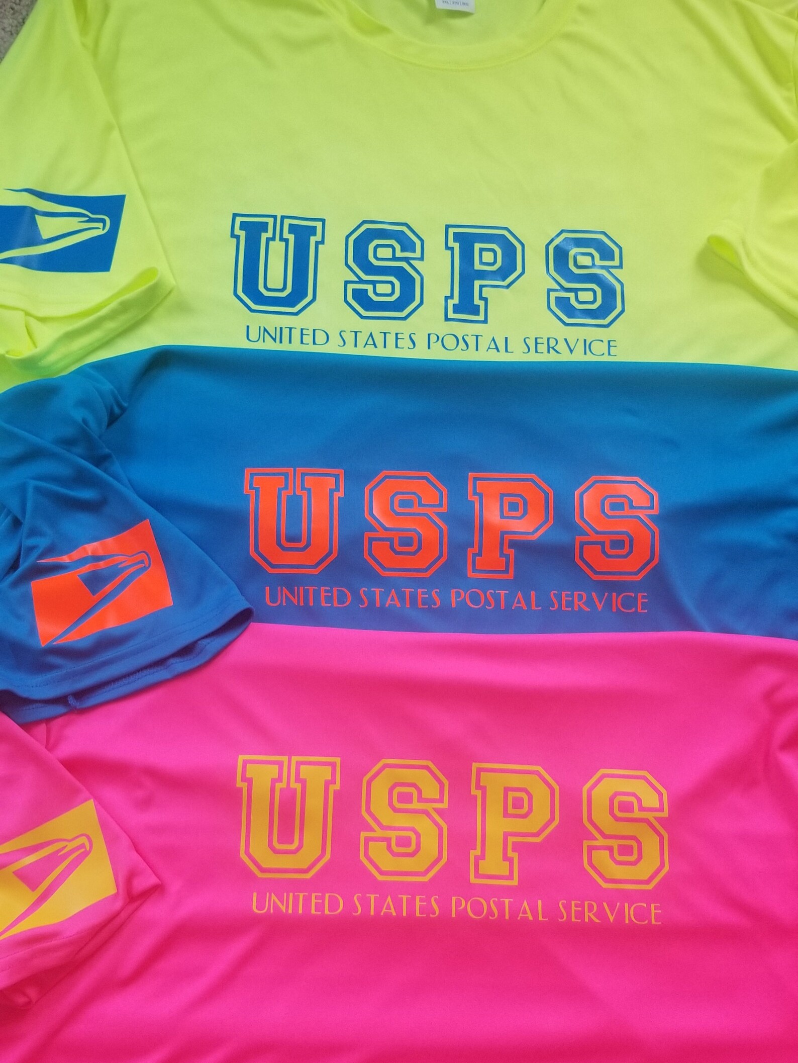 USPS Dri Fit tees3/45..free shipping | Etsy