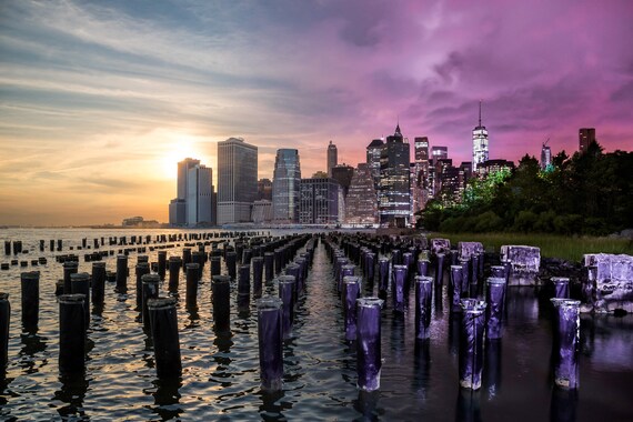 Fine Art Photography Print New York City Skyline 4d Artist Etsy