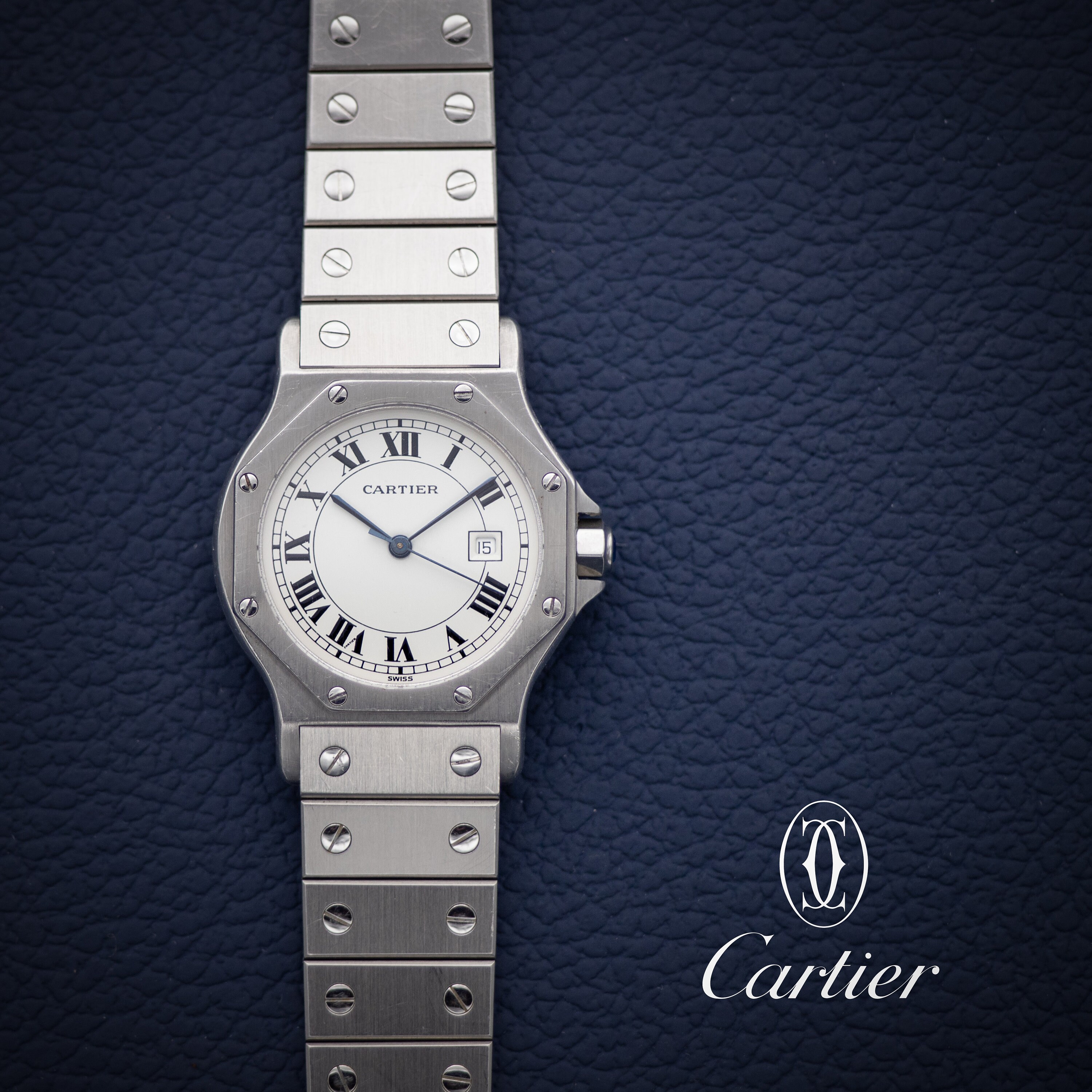 Cartier santos deals ronde octagon
