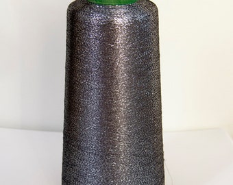 Hilo de Lurex metalizado Hilo de viscosa brillante en bobina para tejer a mano y a máquina
