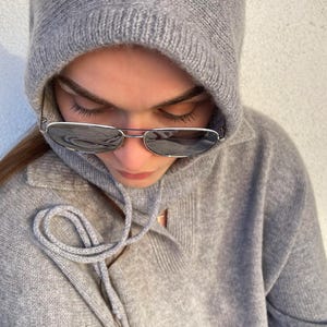 Chunky Cashmere Hood Scarf – PDF Tutorial