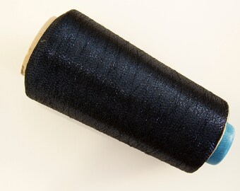 Blue Lurex Yarn: Shiny Viscose Shimmer Yarn