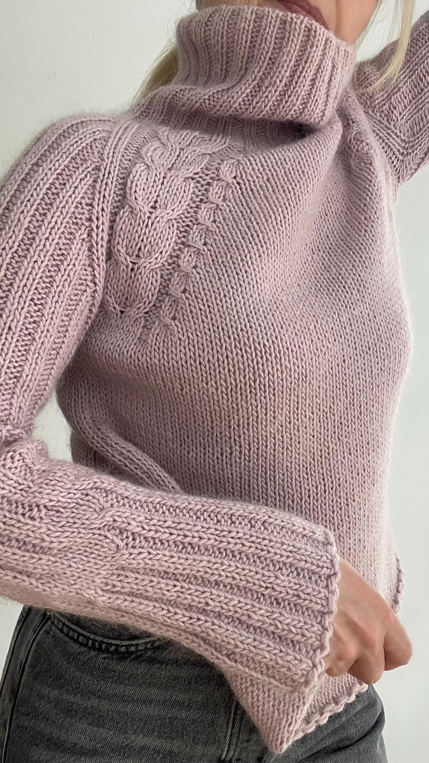 Raglan Sleeve Sweater Pattern Knitting Tutorial With Photos & Video ...