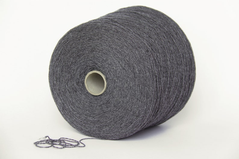 100/% cashmere yarn on cone Italian yarn per 210g. hand and machine knitting