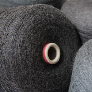 100% MERINO yarn on cone, hand knitting, machine knitting,  Italian bobbin yarn, price per 100 grams