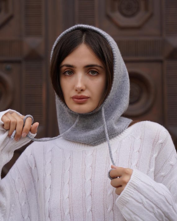 Cashmere Hood Knitting Pattern: Seamless PDF Tutorial - Etsy