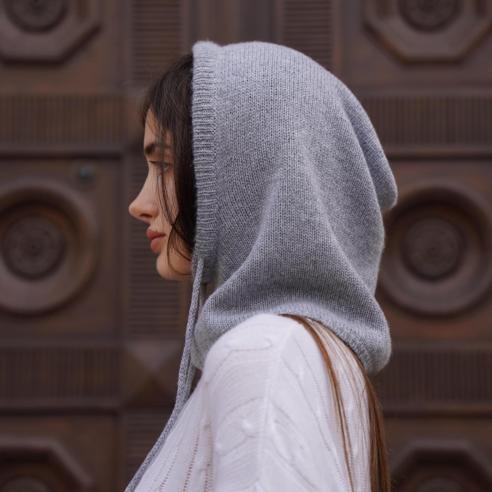 【完売品】 【再値下げ】mylan Eco Cashmere Knit Hood Cashmere Hood Knitting Pattern: Seamless PDF Tutorial - Etsy