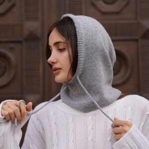 Cashmere Balaclava Knitting Pattern: Scandinavian Knit Hood PDF Download image 8