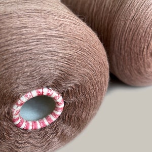 Lana Gatto Harmony: 100% Merino Wool Yarn, Cafe Creme Italian Bobbin