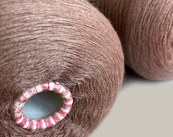 Lana Gatto Harmony: 100% Merino Wool Yarn, Cafe Creme Italian Bobbin