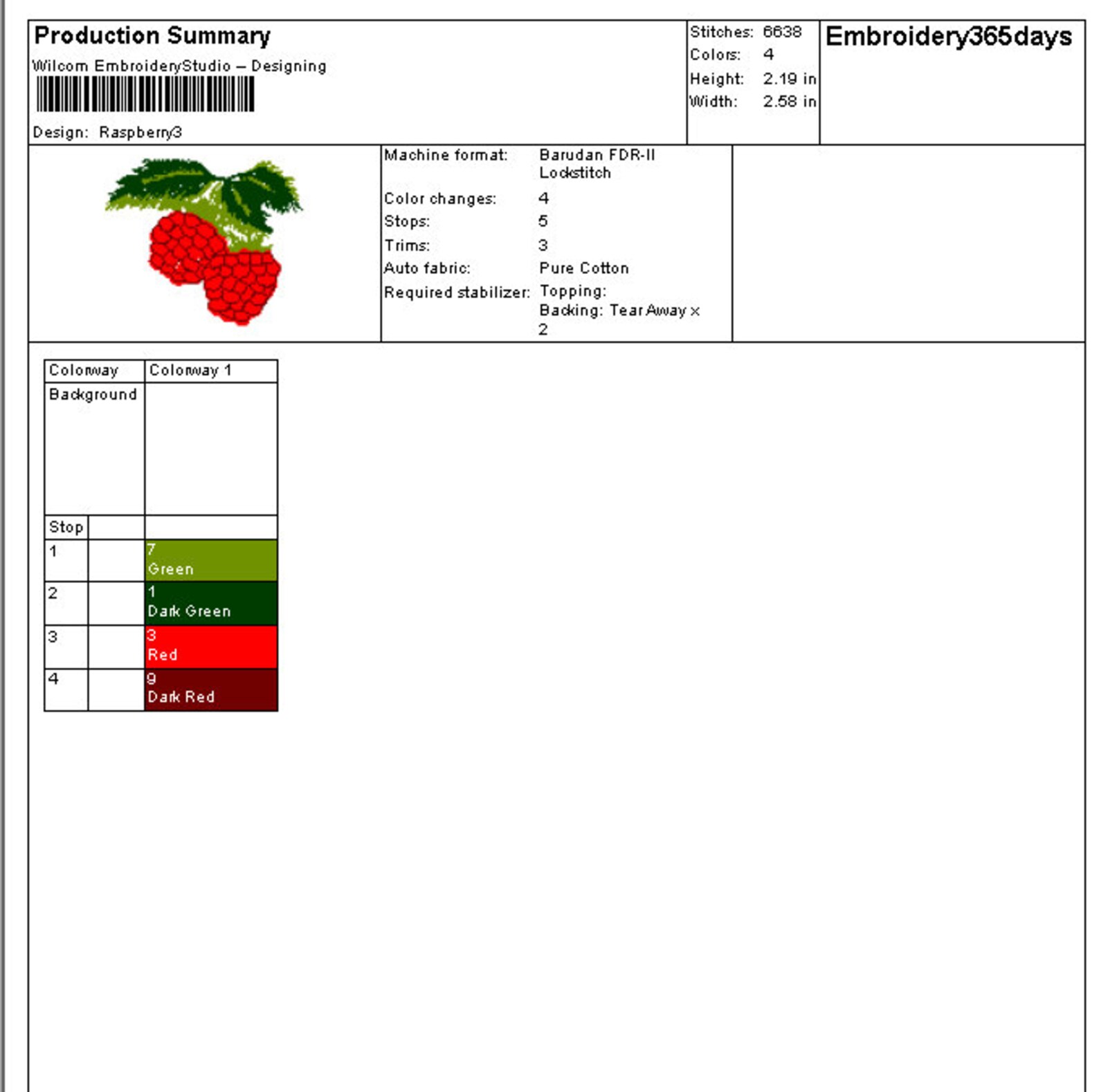 Raspberry Machine Embroidery Design - 2 SIZES, Sketch Machine ...