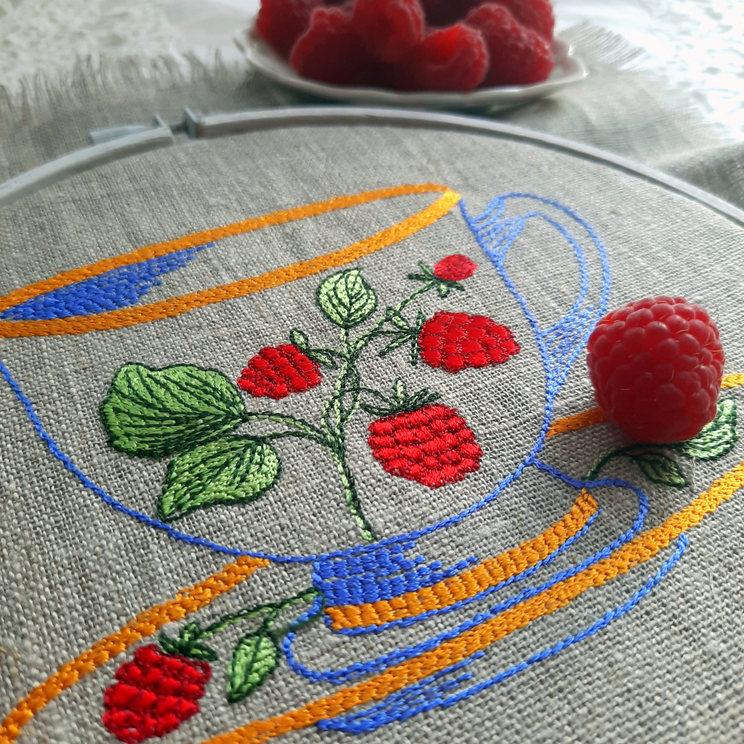 Tea cup machine embroidery design sketch machine embroidery  etsy Tea cup machine embroidery design sketch machine embroidery  etsy