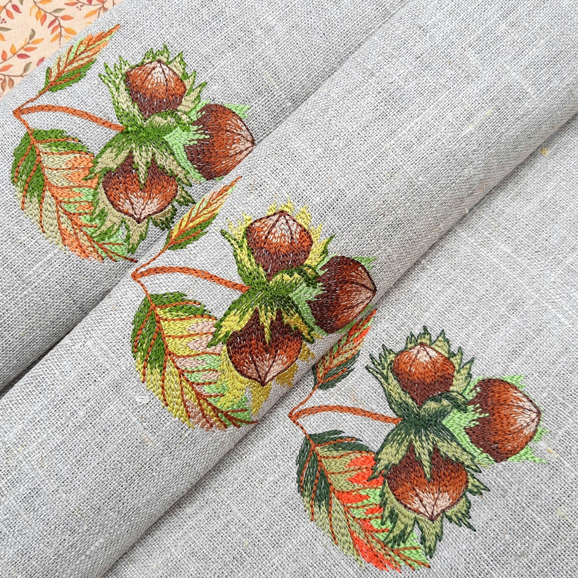 Hazelnuts machine embroidery design 2 sizes sketch machine  etsy Hazelnuts machine embroidery design 2 sizes sketch machine  etsy